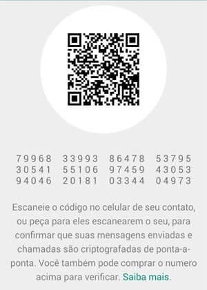 As imagens que são enviadas para mim no WhatsApp não aparecem na